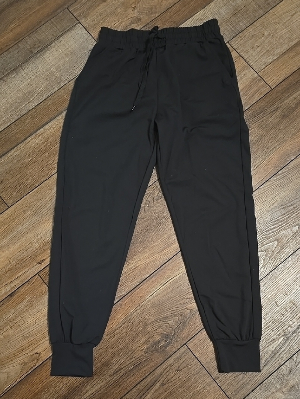 Woman's Black Jogger Pants - Small Butterysoft
